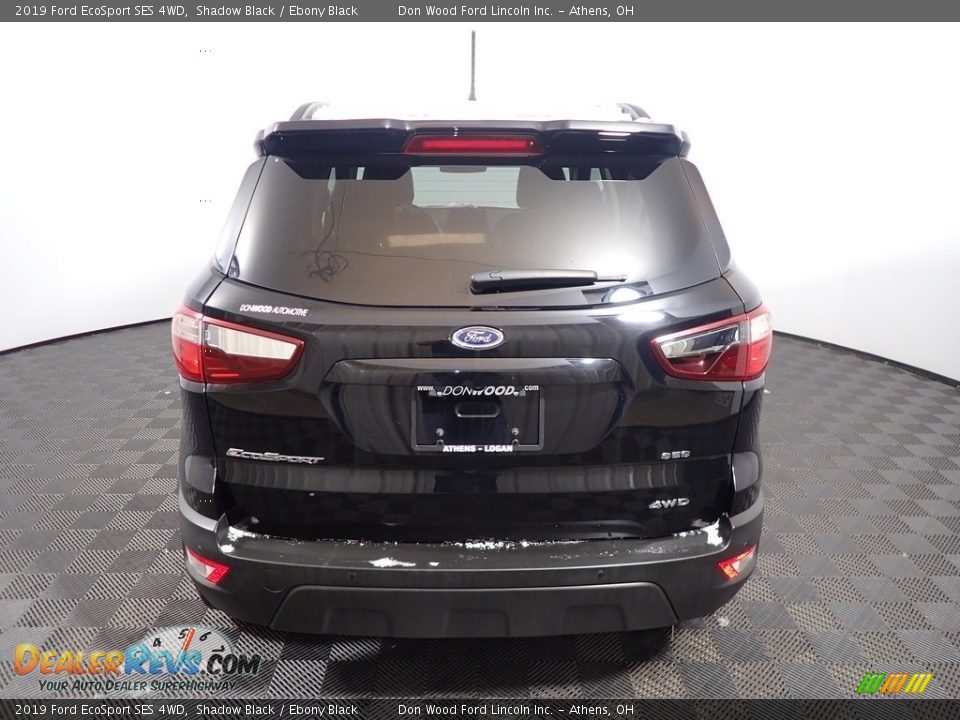 2019 Ford EcoSport SES 4WD Shadow Black / Ebony Black Photo #15