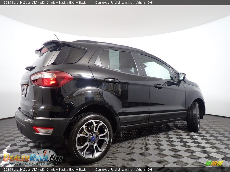 2019 Ford EcoSport SES 4WD Shadow Black / Ebony Black Photo #18