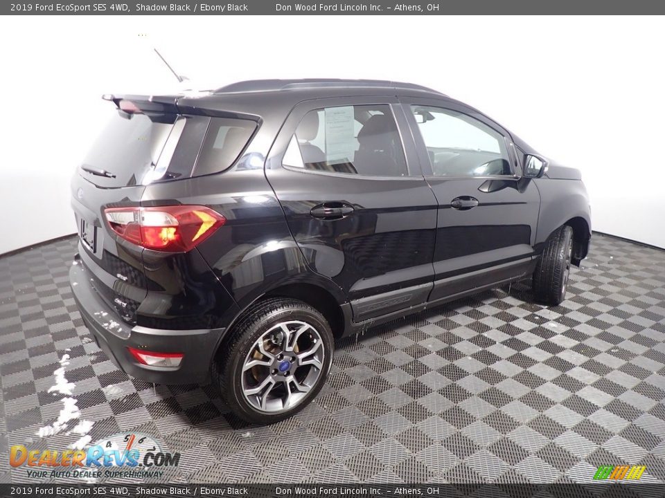 2019 Ford EcoSport SES 4WD Shadow Black / Ebony Black Photo #19