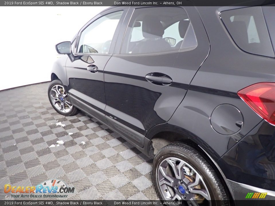 2019 Ford EcoSport SES 4WD Shadow Black / Ebony Black Photo #20