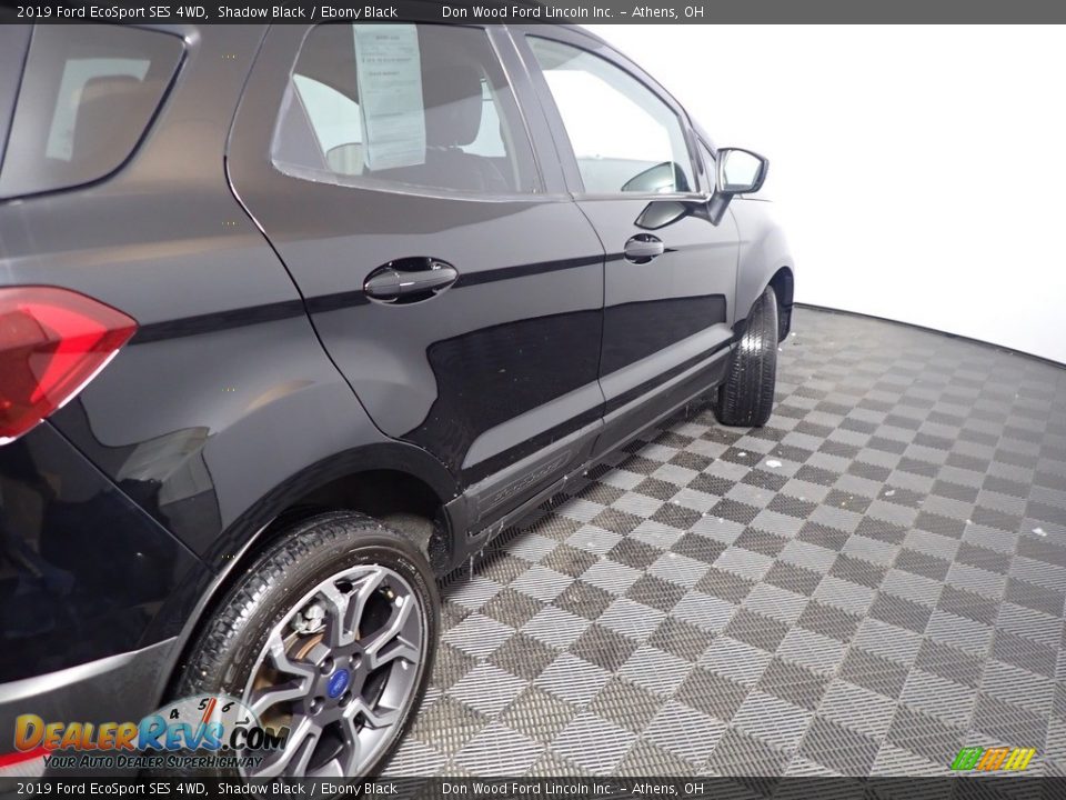 2019 Ford EcoSport SES 4WD Shadow Black / Ebony Black Photo #21