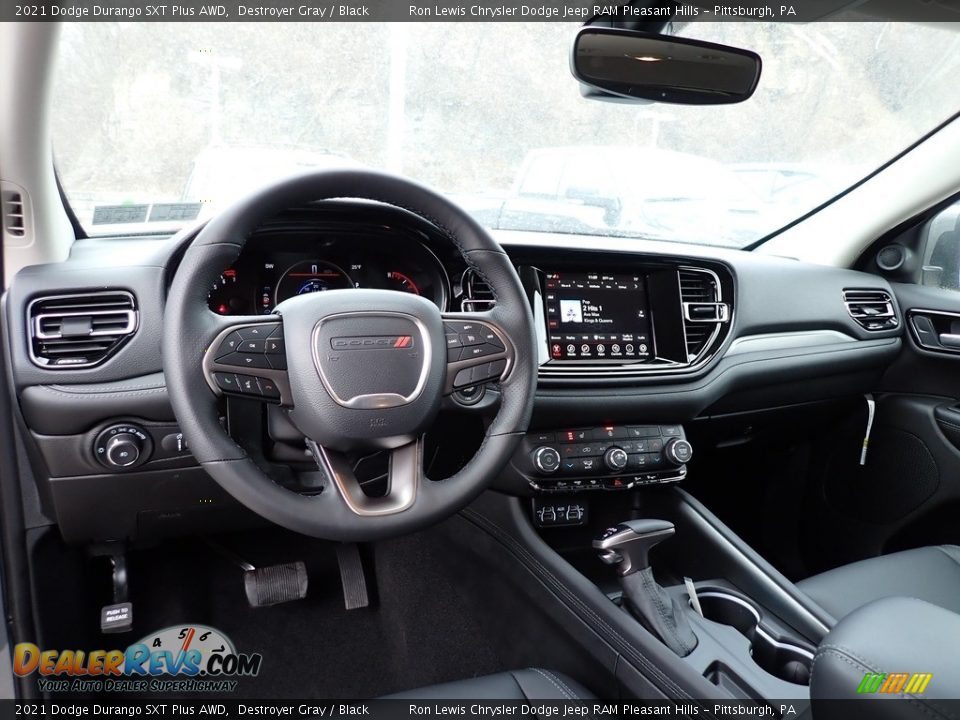 2021 Dodge Durango SXT Plus AWD Destroyer Gray / Black Photo #13