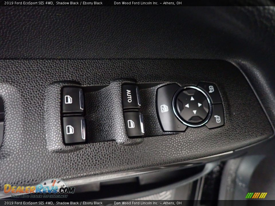 2019 Ford EcoSport SES 4WD Shadow Black / Ebony Black Photo #23
