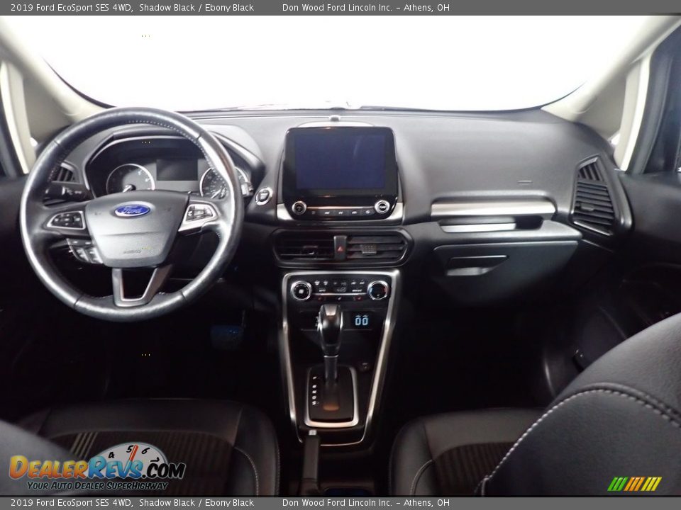 2019 Ford EcoSport SES 4WD Shadow Black / Ebony Black Photo #26