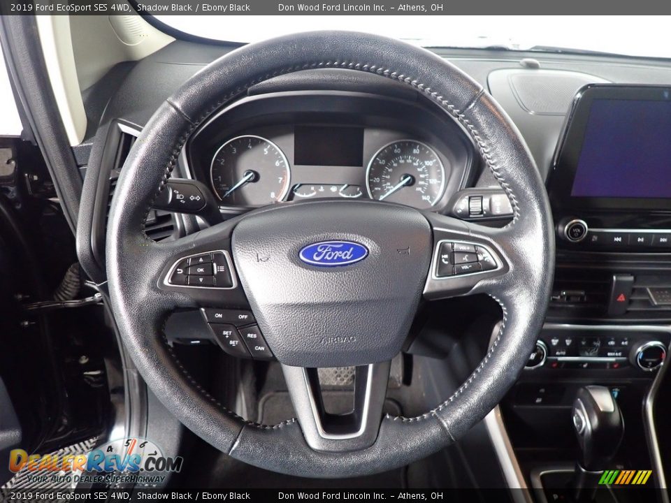 2019 Ford EcoSport SES 4WD Shadow Black / Ebony Black Photo #29