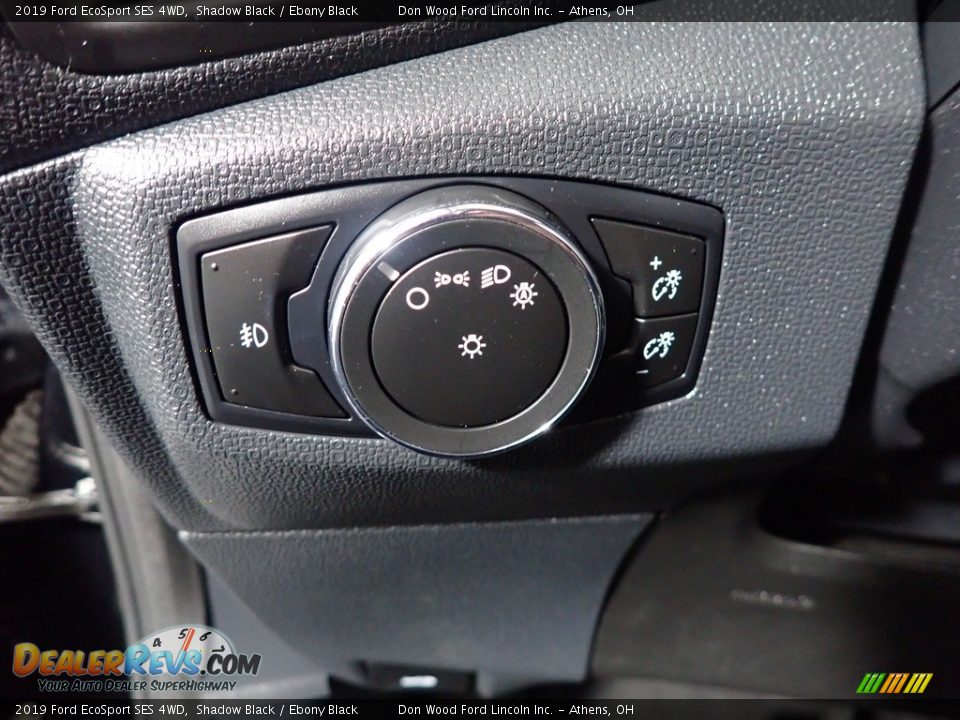 2019 Ford EcoSport SES 4WD Shadow Black / Ebony Black Photo #33