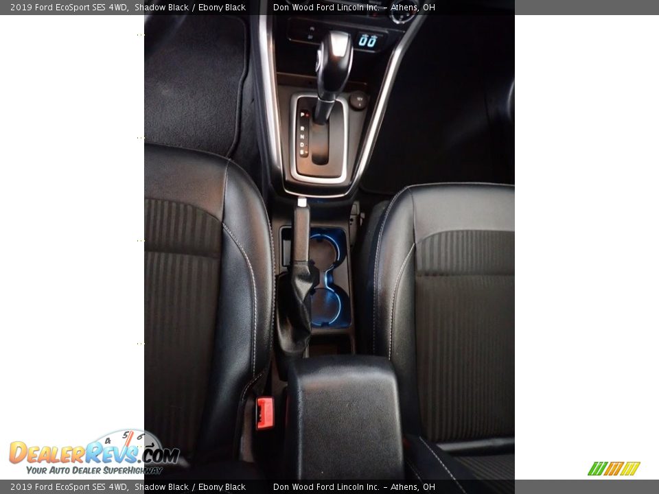 2019 Ford EcoSport SES 4WD Shadow Black / Ebony Black Photo #34