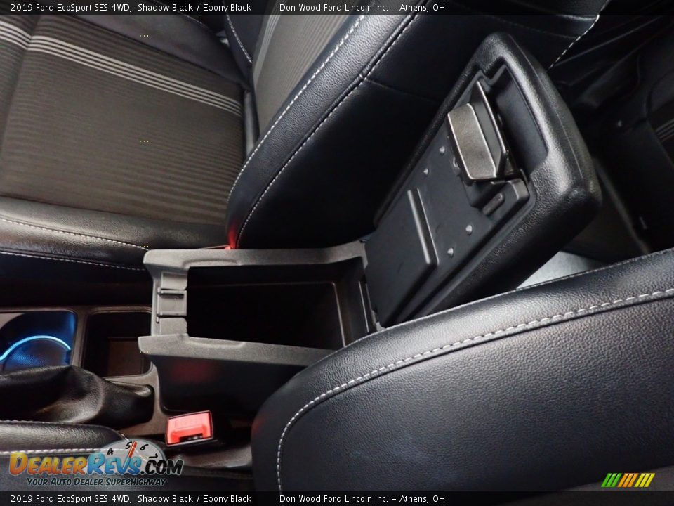 2019 Ford EcoSport SES 4WD Shadow Black / Ebony Black Photo #35