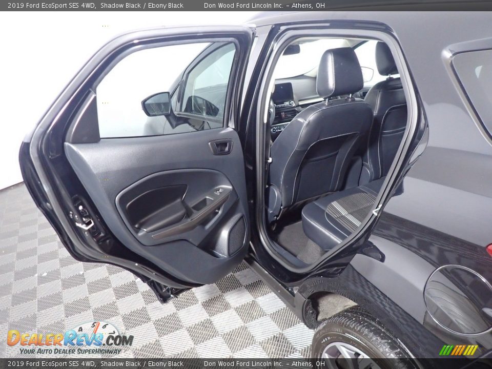 2019 Ford EcoSport SES 4WD Shadow Black / Ebony Black Photo #36