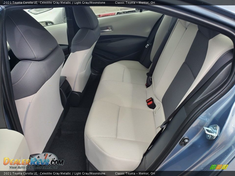 Rear Seat of 2021 Toyota Corolla LE Photo #3
