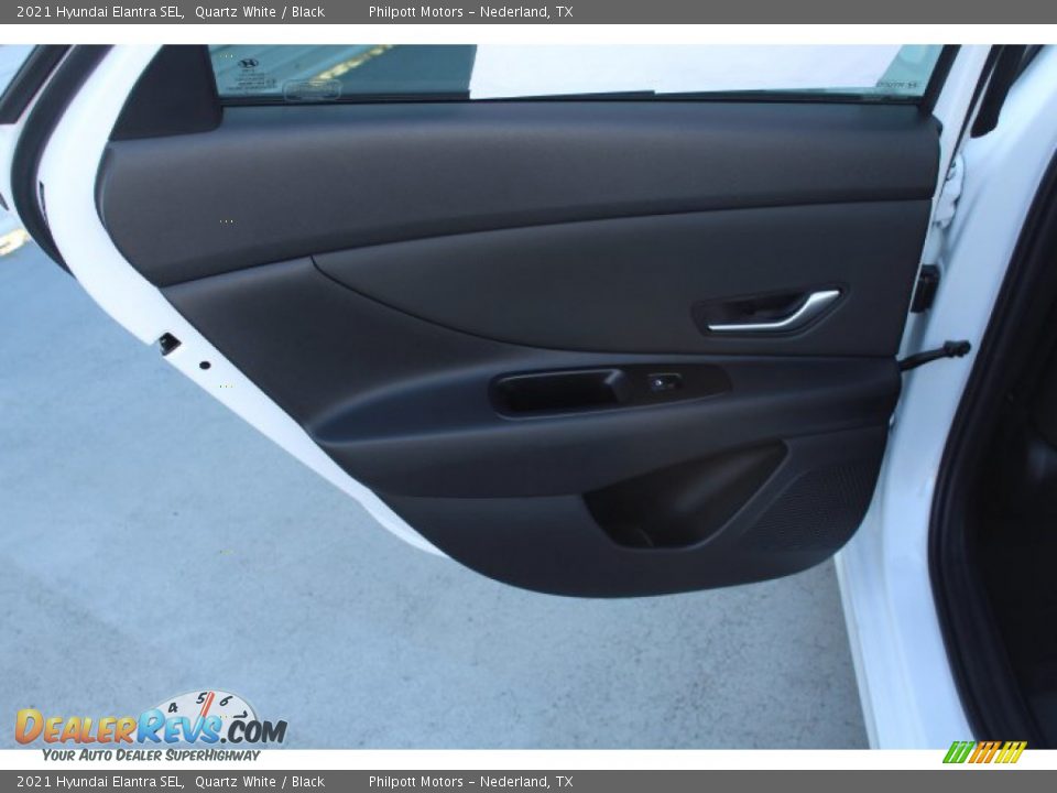 2021 Hyundai Elantra SEL Quartz White / Black Photo #19