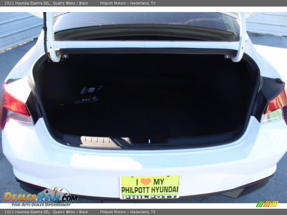 2021 Hyundai Elantra SEL Quartz White / Black Photo #23