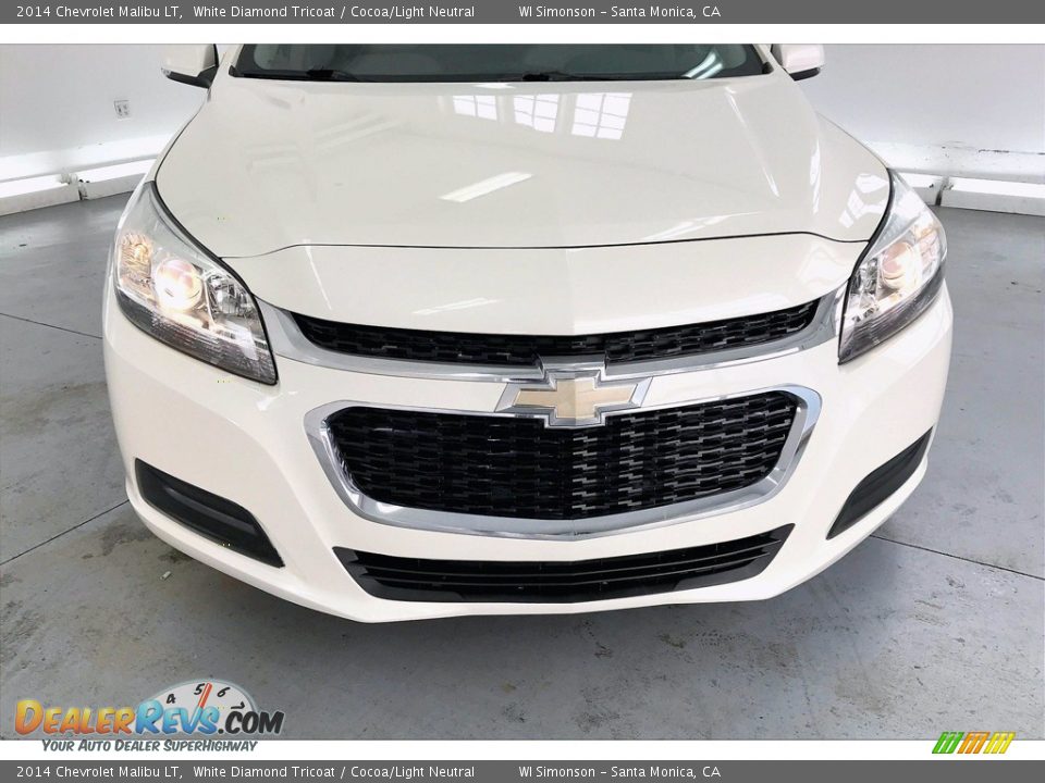 2014 Chevrolet Malibu LT White Diamond Tricoat / Cocoa/Light Neutral Photo #29