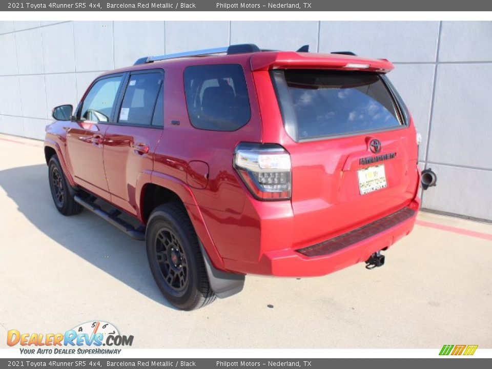 2021 Toyota 4Runner SR5 4x4 Barcelona Red Metallic / Black Photo #6