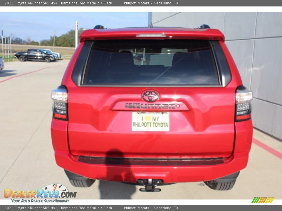 2021 Toyota 4Runner SR5 4x4 Barcelona Red Metallic / Black Photo #7