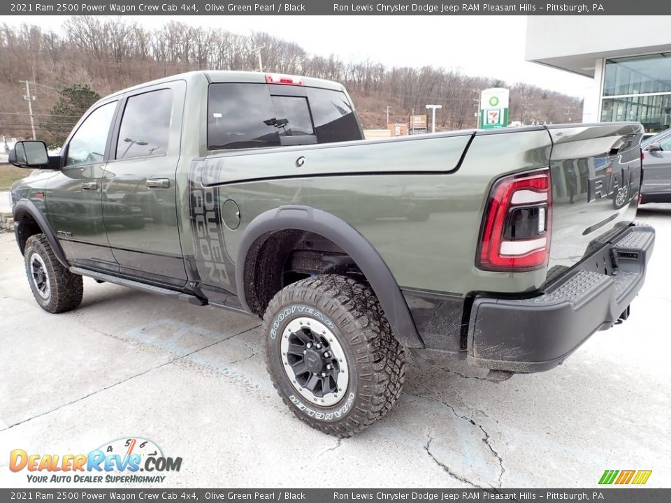 2021 Ram 2500 Power Wagon Crew Cab 4x4 Olive Green Pearl / Black Photo #3