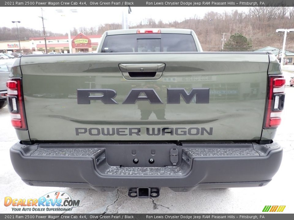 2021 Ram 2500 Power Wagon Crew Cab 4x4 Olive Green Pearl / Black Photo #4