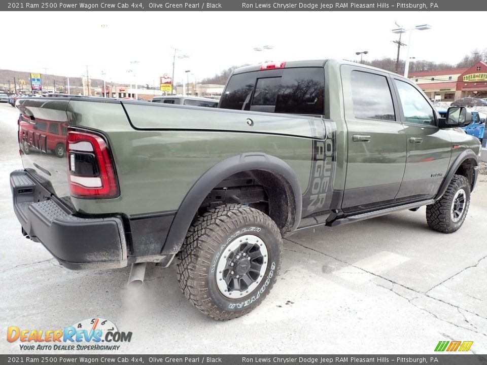 2021 Ram 2500 Power Wagon Crew Cab 4x4 Olive Green Pearl / Black Photo #5