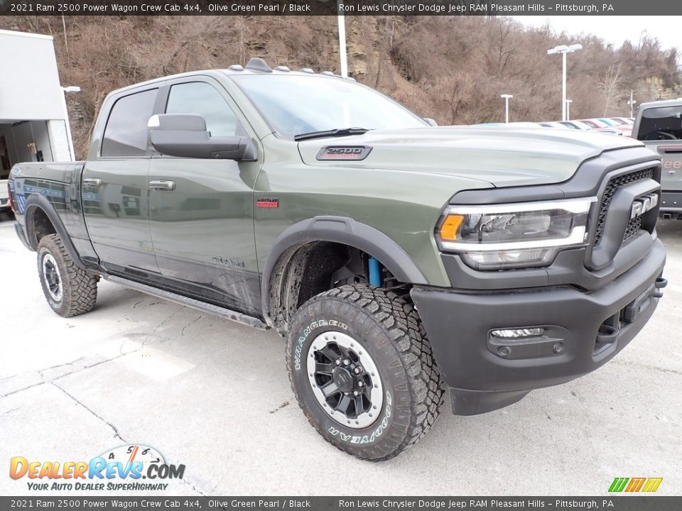 Front 3/4 View of 2021 Ram 2500 Power Wagon Crew Cab 4x4 Photo #7