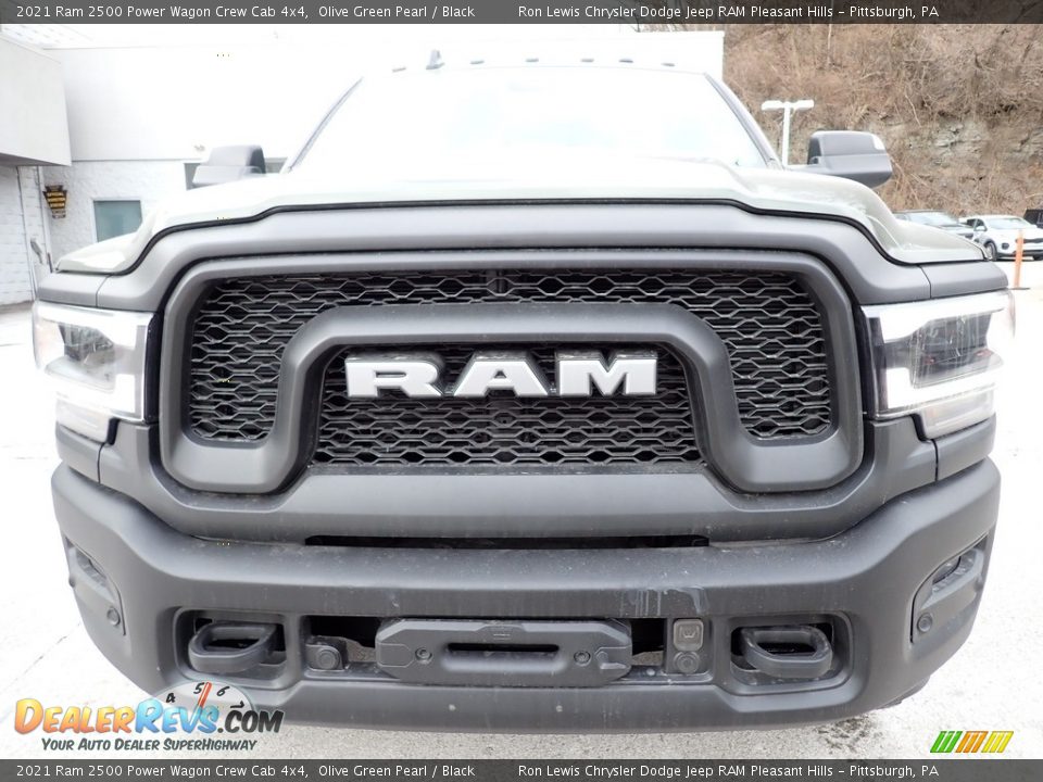 2021 Ram 2500 Power Wagon Crew Cab 4x4 Olive Green Pearl / Black Photo #8