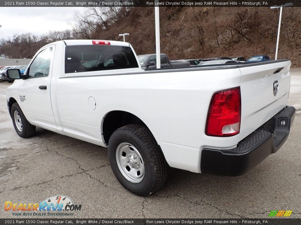 2021 Ram 1500 Classic Regular Cab Bright White / Diesel Gray/Black Photo #3