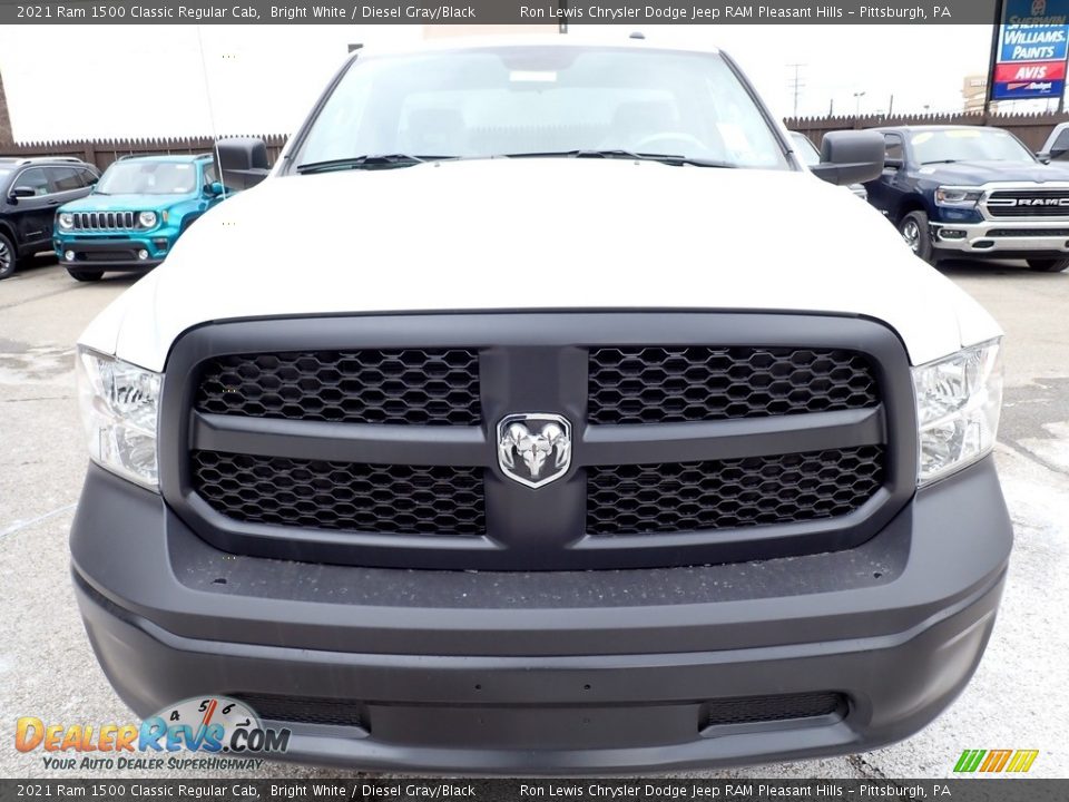 2021 Ram 1500 Classic Regular Cab Bright White / Diesel Gray/Black Photo #8