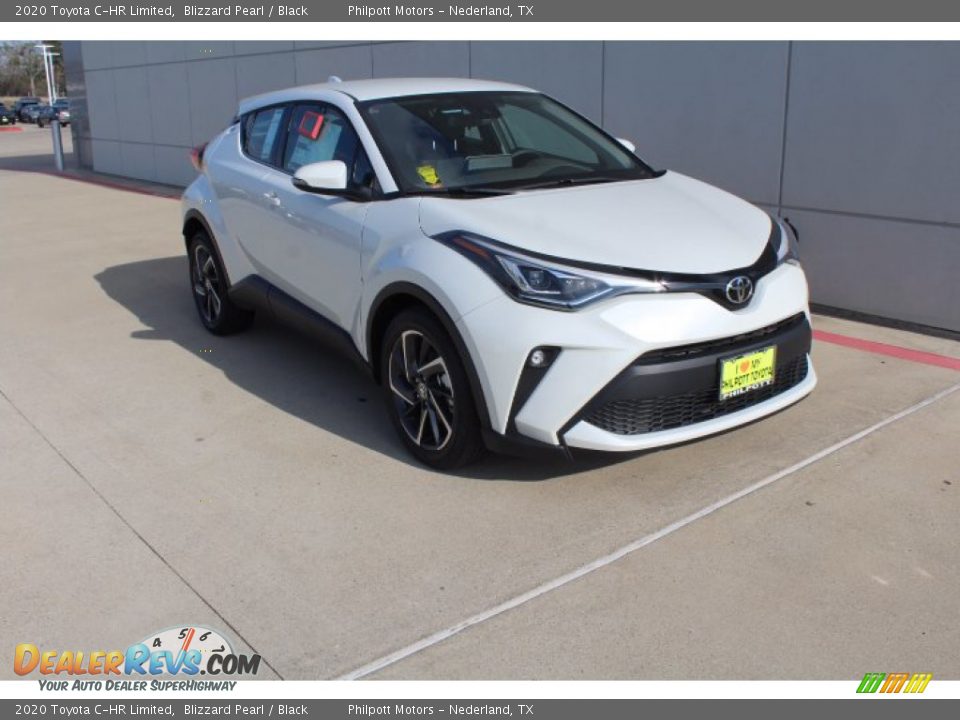 2020 Toyota C-HR Limited Blizzard Pearl / Black Photo #2