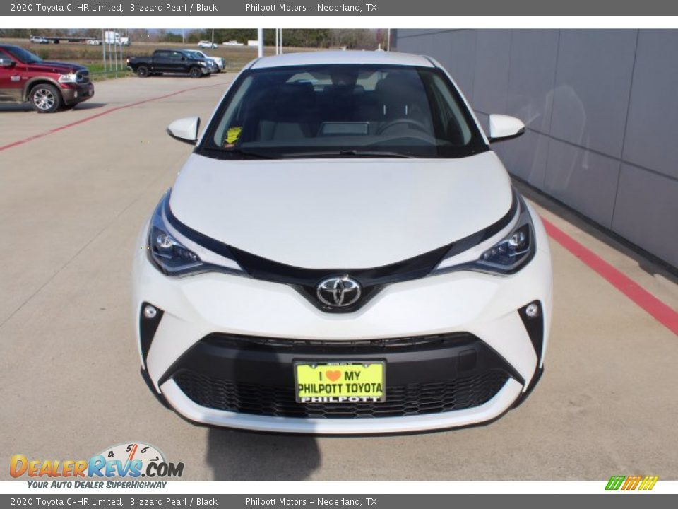 2020 Toyota C-HR Limited Blizzard Pearl / Black Photo #3