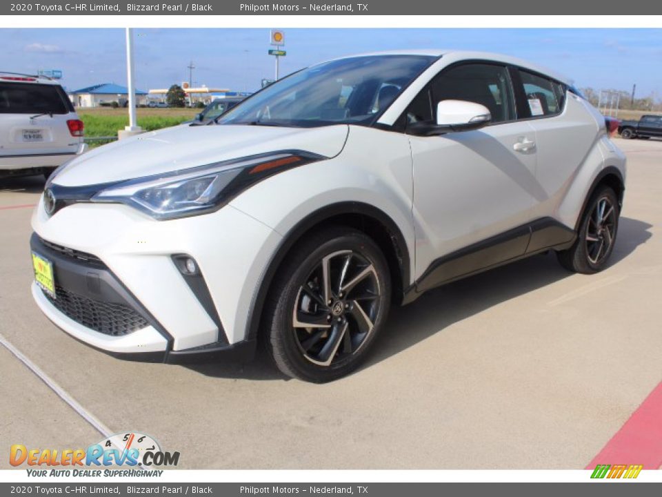 2020 Toyota C-HR Limited Blizzard Pearl / Black Photo #4