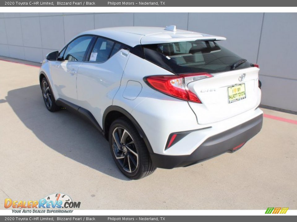 2020 Toyota C-HR Limited Blizzard Pearl / Black Photo #6