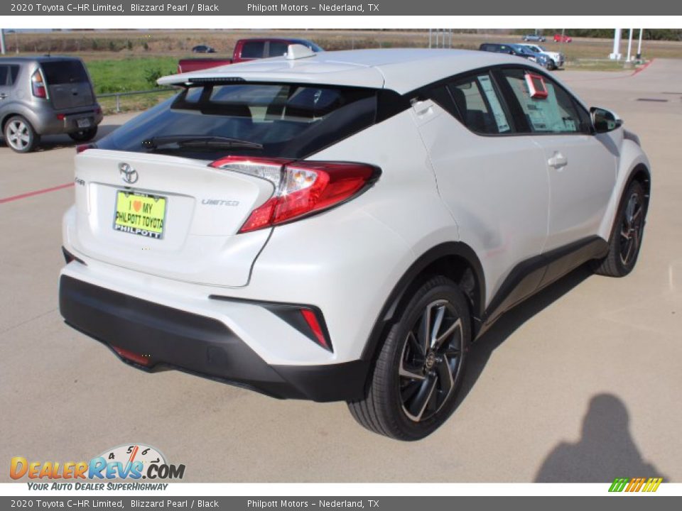 2020 Toyota C-HR Limited Blizzard Pearl / Black Photo #8