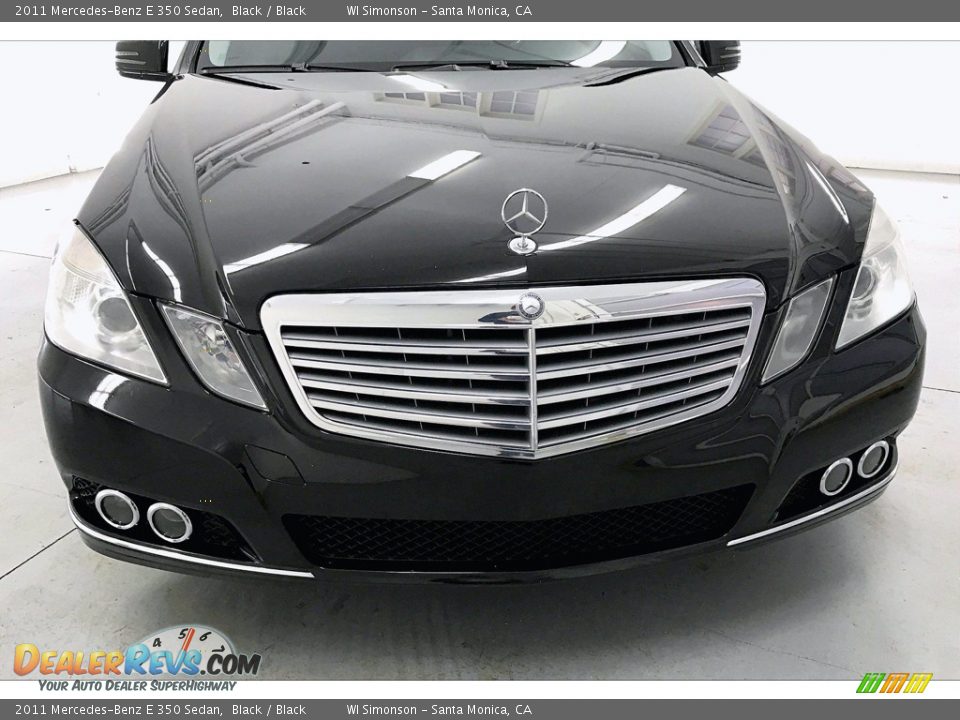 2011 Mercedes-Benz E 350 Sedan Black / Black Photo #30