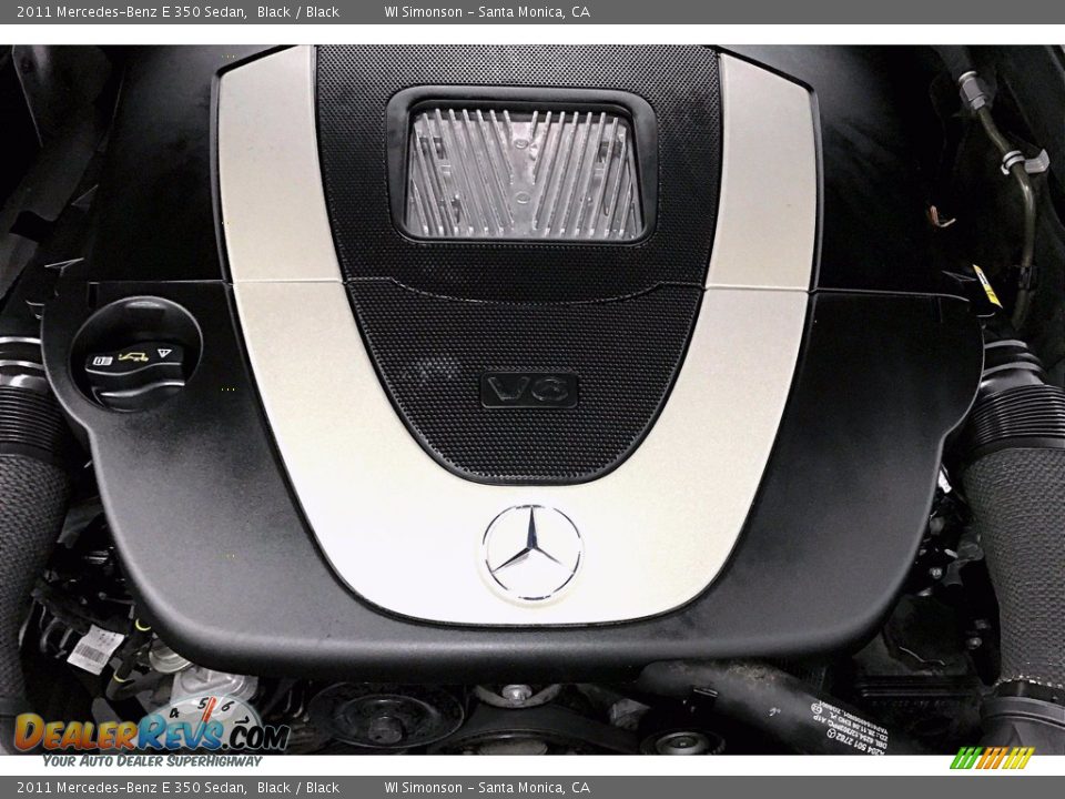 2011 Mercedes-Benz E 350 Sedan Black / Black Photo #32