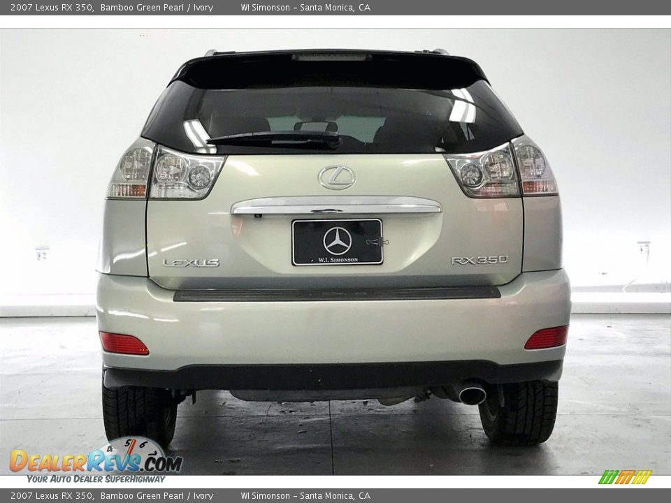 2007 Lexus RX 350 Bamboo Green Pearl / Ivory Photo #3
