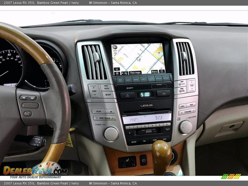 2007 Lexus RX 350 Bamboo Green Pearl / Ivory Photo #5