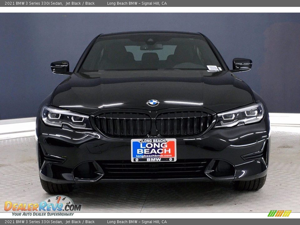 2021 BMW 3 Series 330i Sedan Jet Black / Black Photo #2