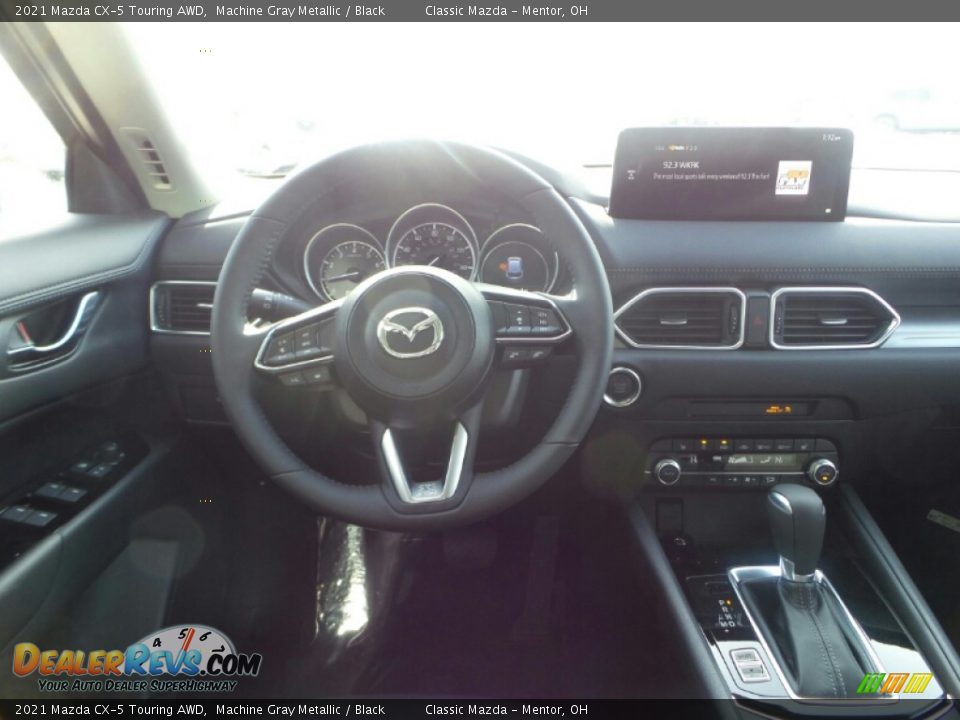 2021 Mazda CX-5 Touring AWD Machine Gray Metallic / Black Photo #4