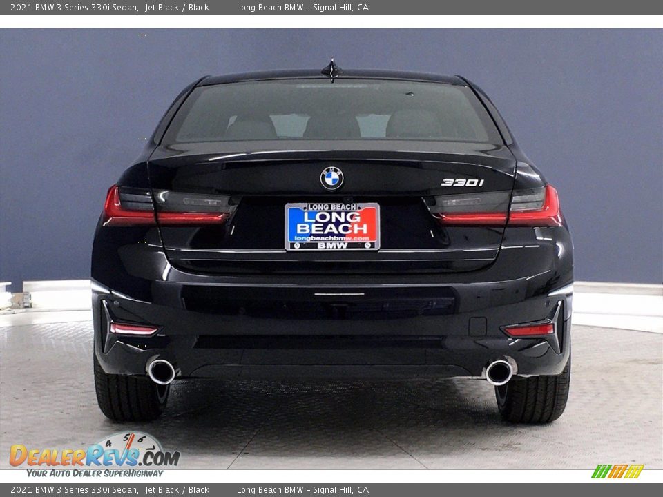 2021 BMW 3 Series 330i Sedan Jet Black / Black Photo #4