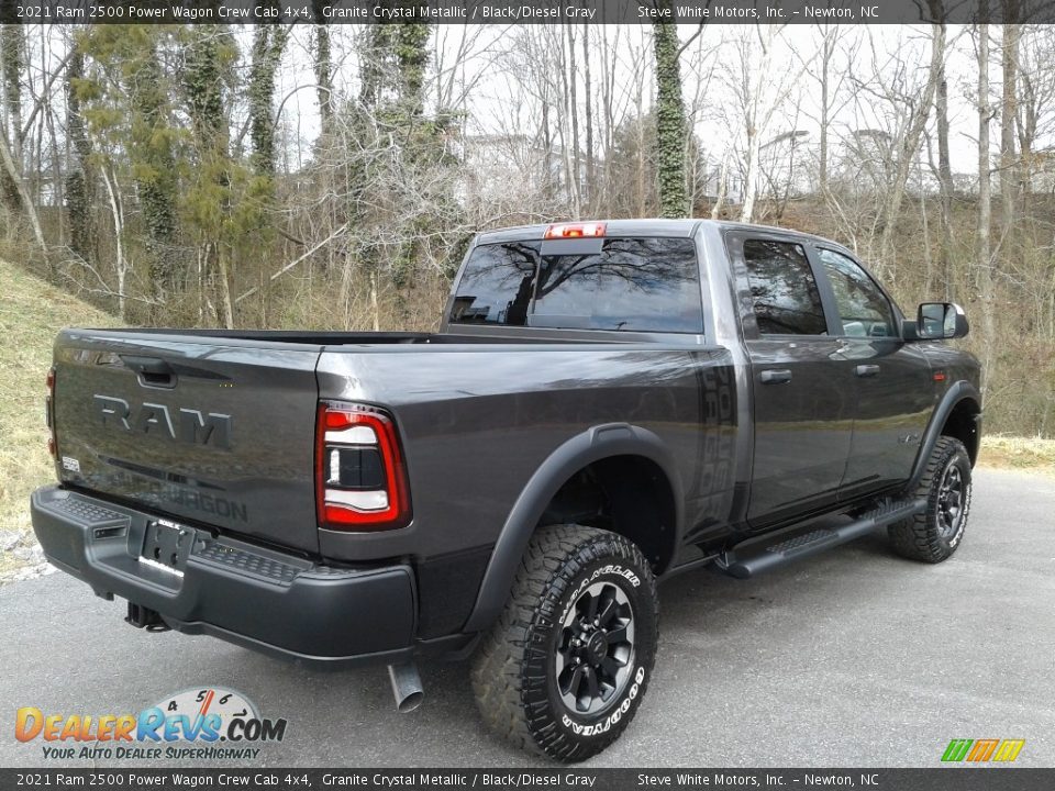 2021 Ram 2500 Power Wagon Crew Cab 4x4 Granite Crystal Metallic / Black/Diesel Gray Photo #6