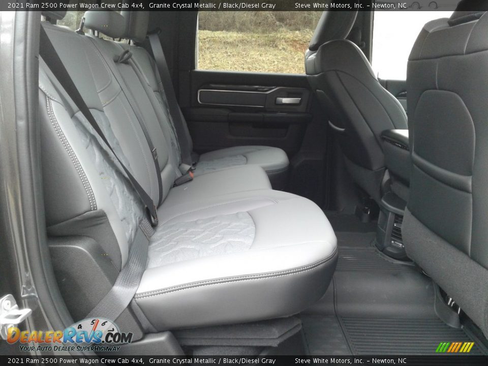 Rear Seat of 2021 Ram 2500 Power Wagon Crew Cab 4x4 Photo #16
