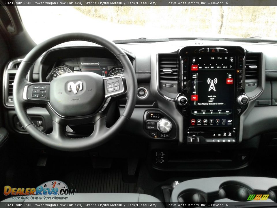 Dashboard of 2021 Ram 2500 Power Wagon Crew Cab 4x4 Photo #19