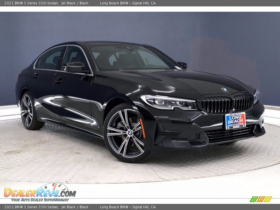 2021 BMW 3 Series 330i Sedan Jet Black / Black Photo #19