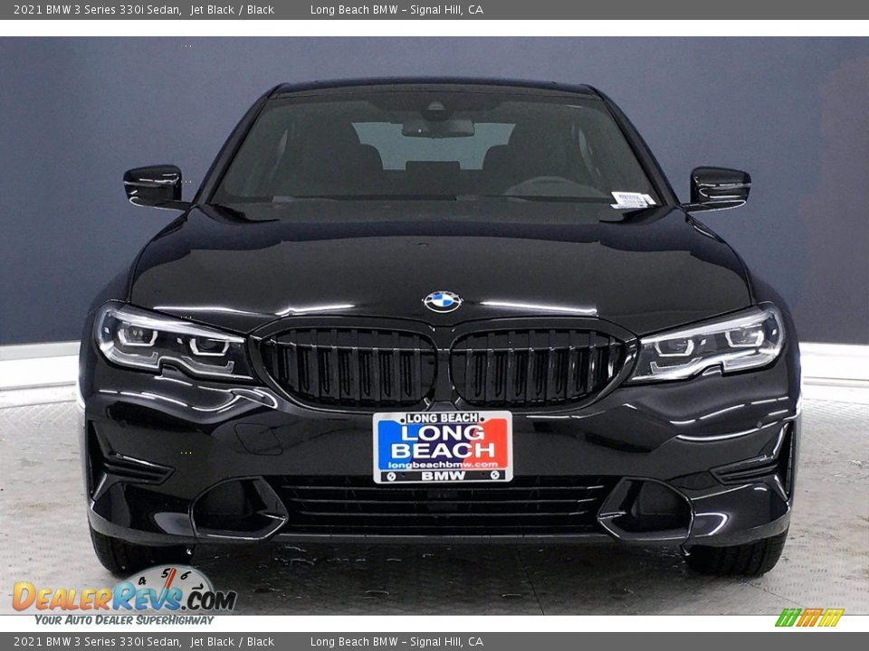 2021 BMW 3 Series 330i Sedan Jet Black / Black Photo #2