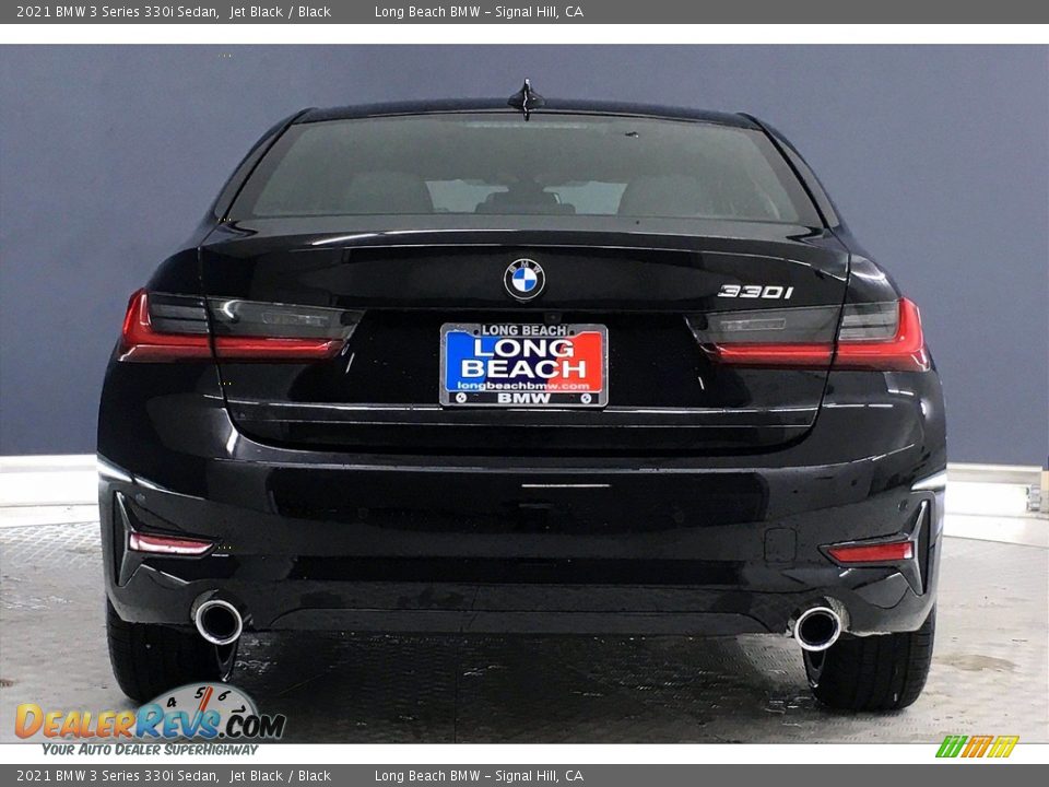 2021 BMW 3 Series 330i Sedan Jet Black / Black Photo #4