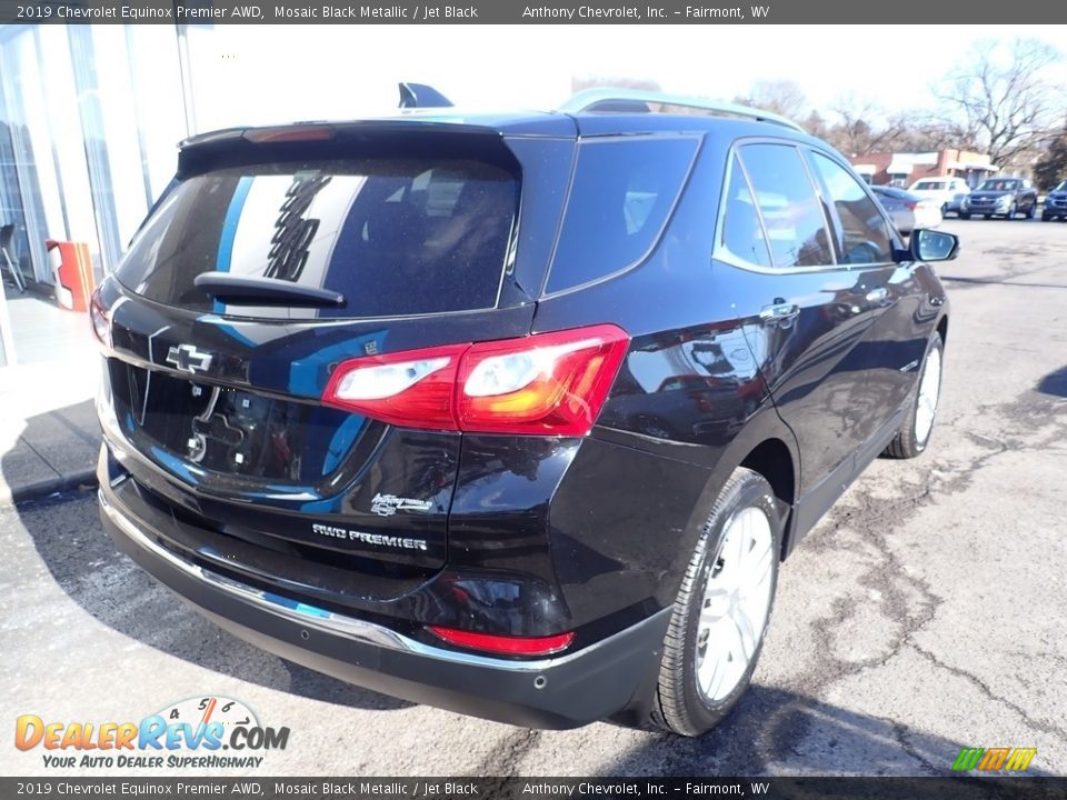 2019 Chevrolet Equinox Premier AWD Mosaic Black Metallic / Jet Black Photo #4