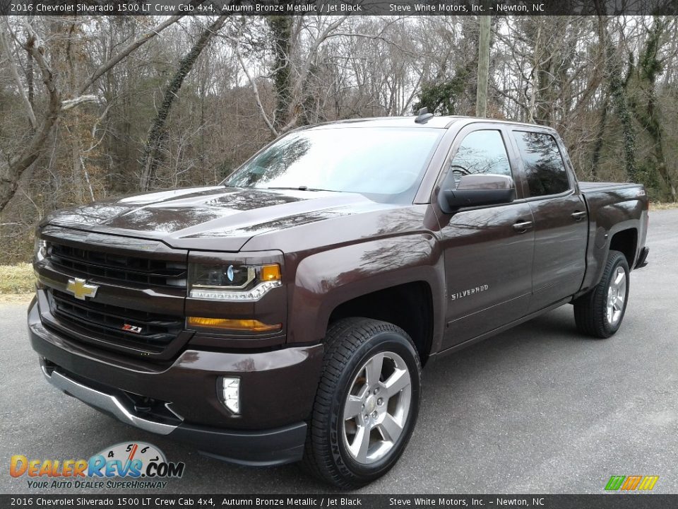 2016 Chevrolet Silverado 1500 LT Crew Cab 4x4 Autumn Bronze Metallic / Jet Black Photo #3