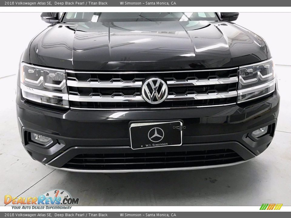 2018 Volkswagen Atlas SE Deep Black Pearl / Titan Black Photo #29