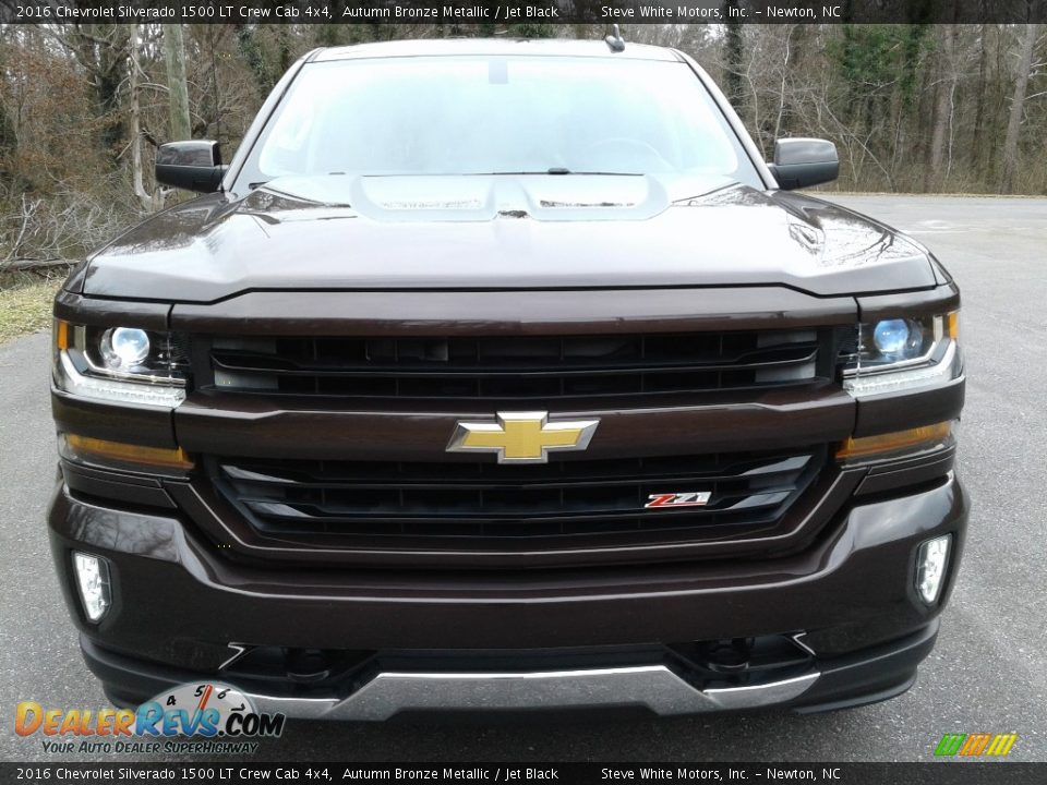 2016 Chevrolet Silverado 1500 LT Crew Cab 4x4 Autumn Bronze Metallic / Jet Black Photo #4