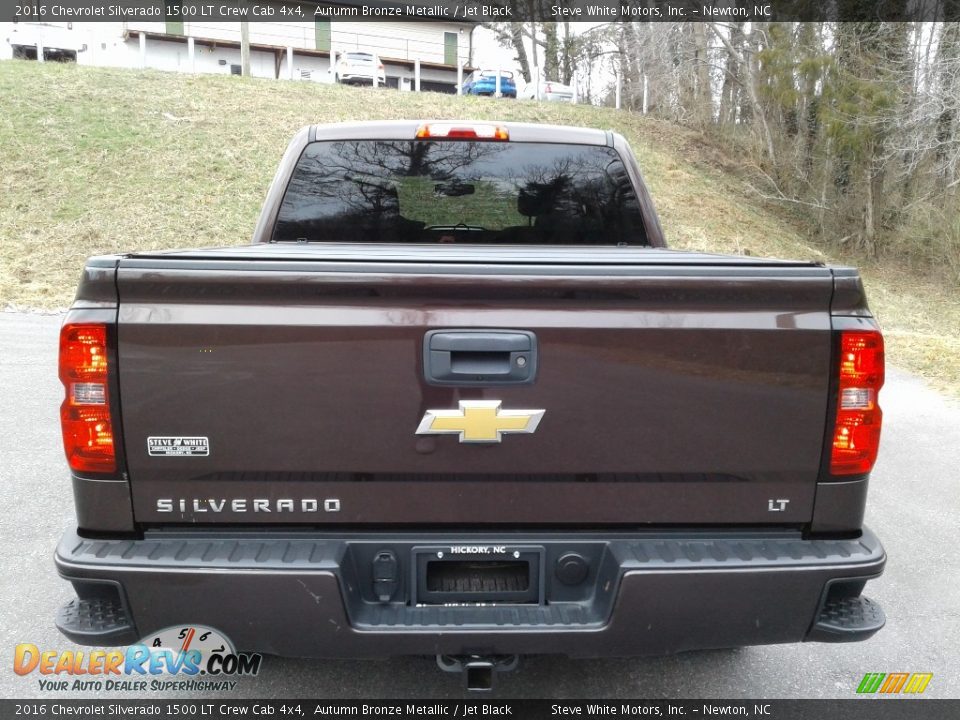 2016 Chevrolet Silverado 1500 LT Crew Cab 4x4 Autumn Bronze Metallic / Jet Black Photo #8