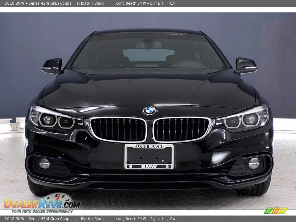 2018 BMW 4 Series 430i Gran Coupe Jet Black / Black Photo #2